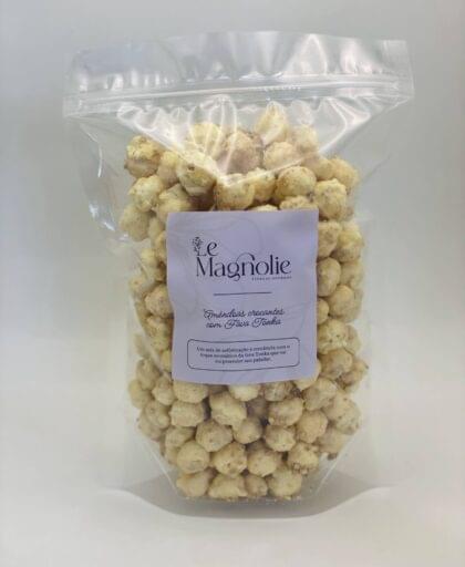 Amêndoas crocantes com Fava Tonka