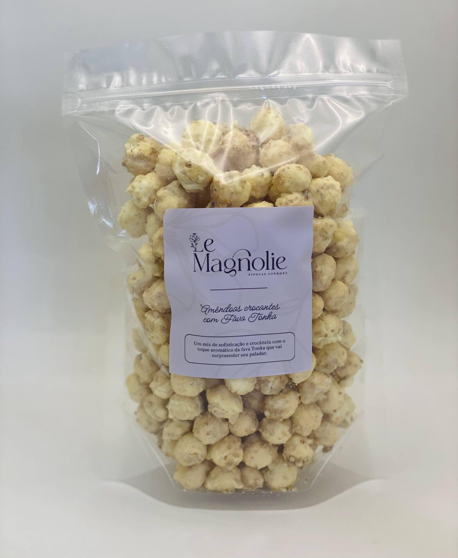 Amêndoas crocantes com Fava Tonka